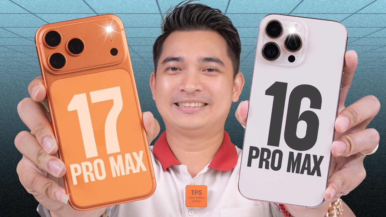 So sánh nhanh iPhone 17 Pro Max và iPhone 16 Pro Max !!!