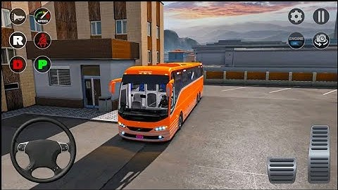 Offroad Bus Driving 3D - Real Drive Uphill  Bus Simulator - Android GamePlay