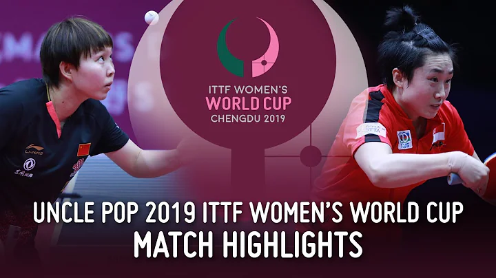 Zhu Yuling vs Feng Tianwei | 2019 ITTF Women's Wor...
