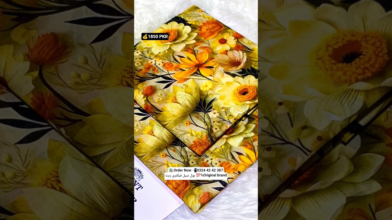 2PC Digital Print Lawn | Branded Dress | Pakistani Dress Designe |  Lawn Dress 2026