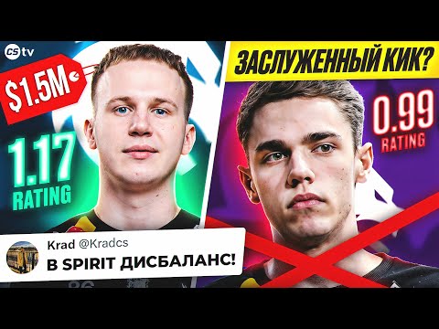 ТРАНСФЕР ГОДА! ЧТО БУДЕТ СО SPIRIT ПОСЛЕ УХОДА ЗОНТИКСА? ПЛЮСЫ И МИНУСЫ ТНИРА - @CS2TVNEWS