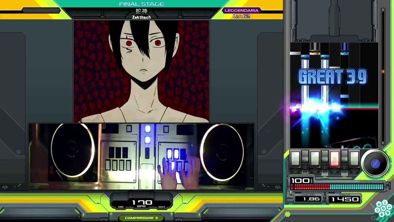 beatmania IIDX】蛇神 † AAA! op;ミラー/ Zektbach - YouTube