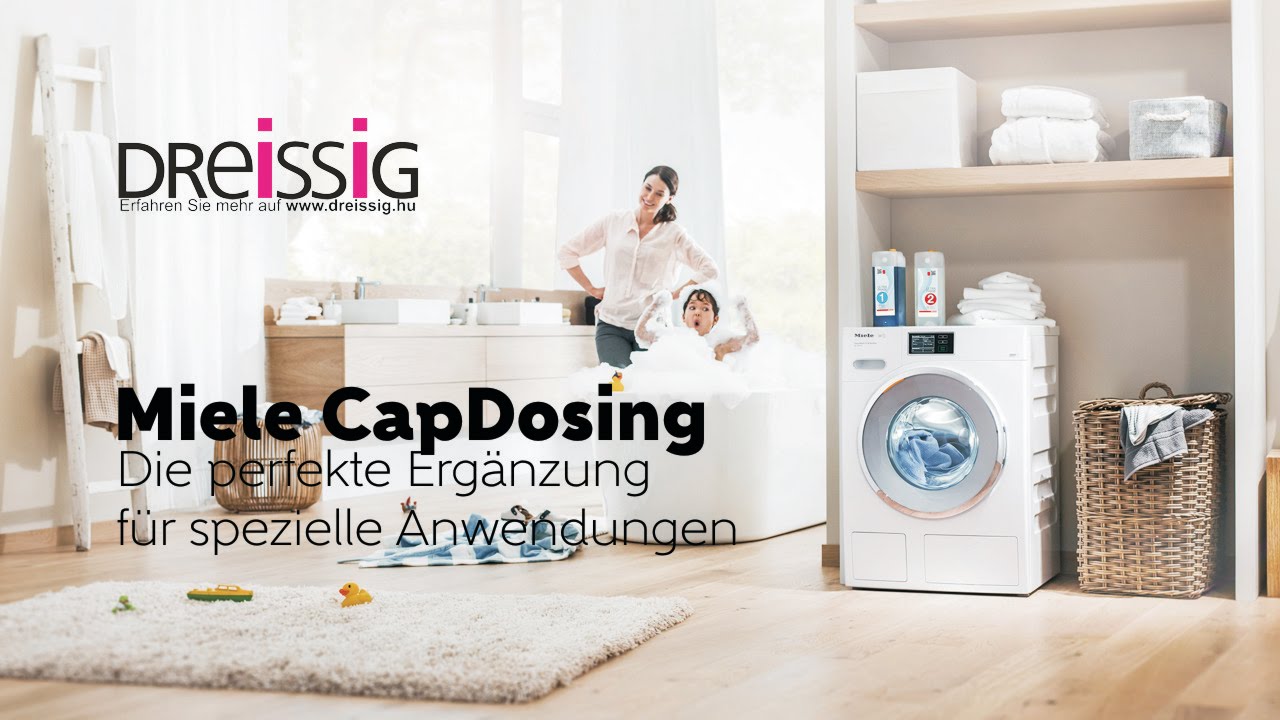 Miele Produkteigenschaft CapDosing YouTube