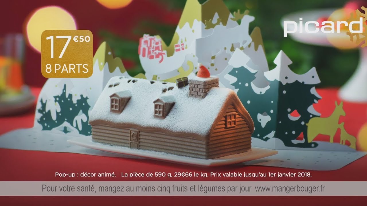 Publicite Tv Buche Glacee Vanille Caramel Picard Youtube
