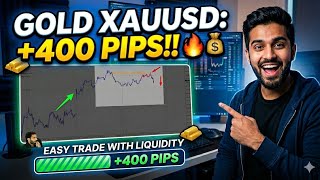 Liquidity Trap Trading Strategy ! Xauusd 400 + pips Trade