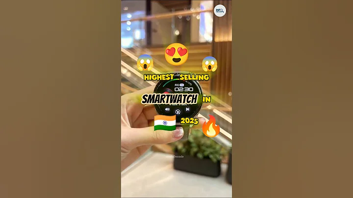 Top 5 Highest Selling Smartwatches ⌚😍 In 🇮🇳 2025 😱 #shorts #smartwatch #wristwatch #stylishwatches