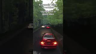 Extremely Risky Overtake!