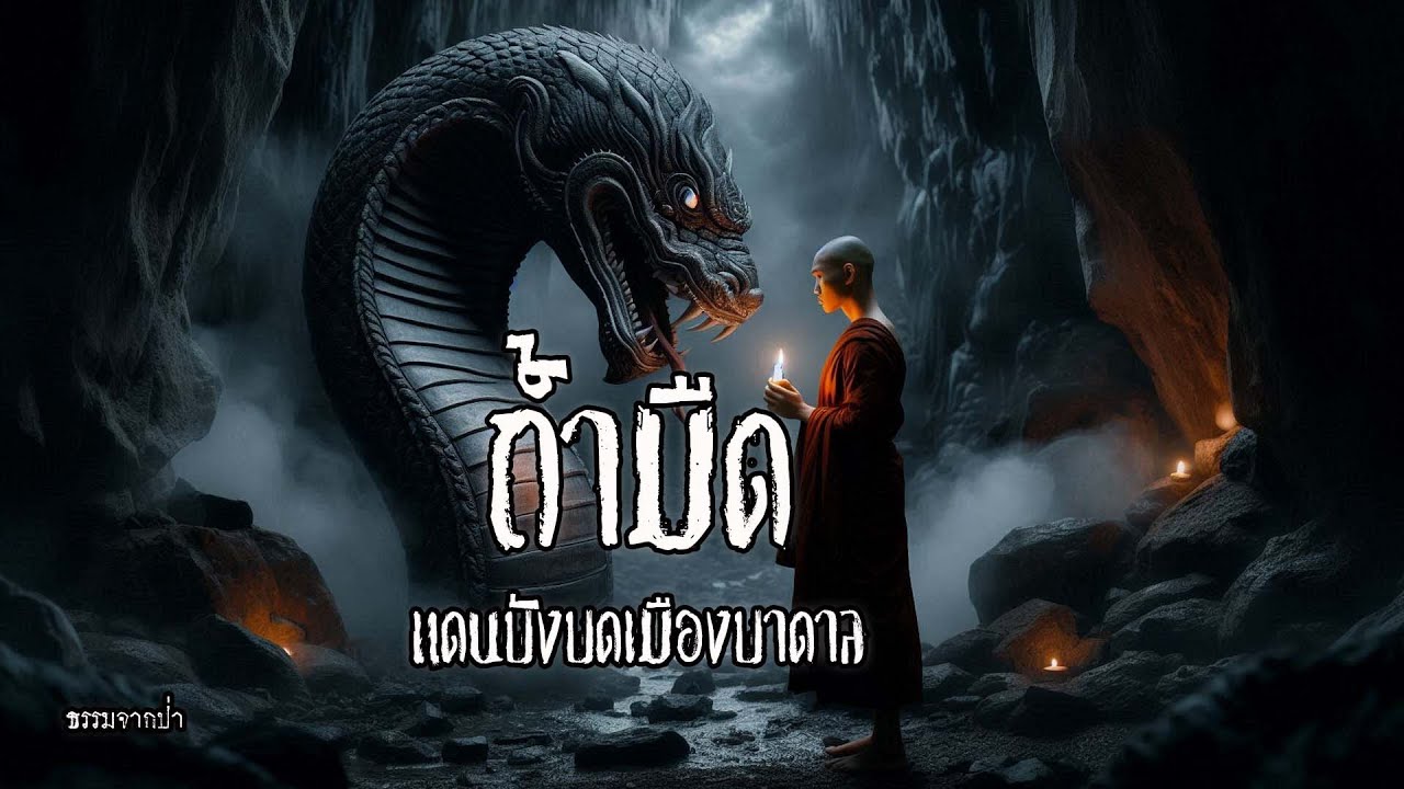 ลี้ลับ ถ้ำมืด แดนบังบด เมืองบาดาลของเหล่าพญานาค | ธรรมนิยาย พระธุดงค์ผจญภัย EP.9