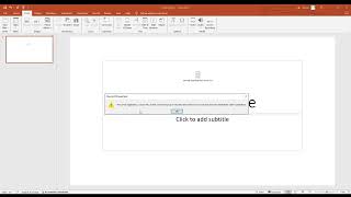 Microsoft PowerPoint:  Server application error