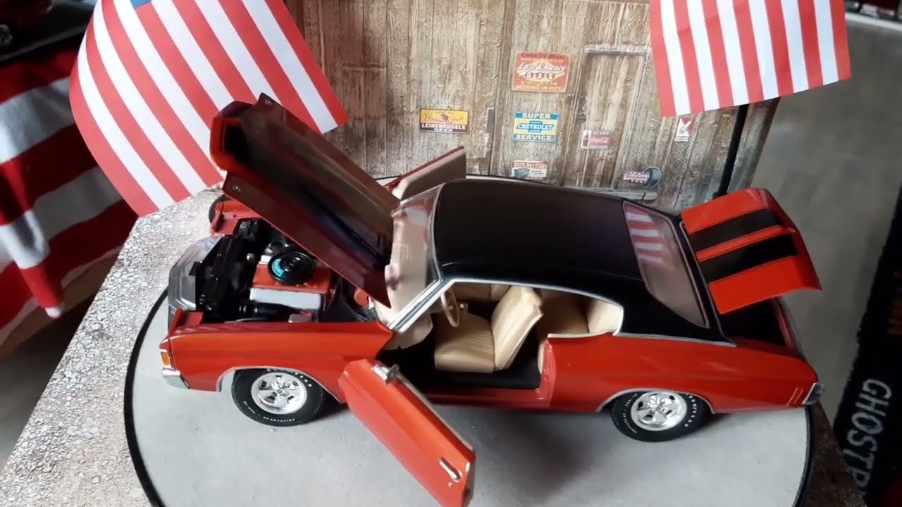 1/18 Maisto 1972 Chevrolet Chevelle SS 454 - YouTube