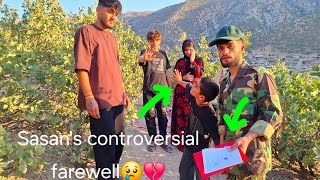 The Moment the Kind Police Officer Took Sasan Away; The Nomadic Family's Tears Touched Everyone.😢💔👋