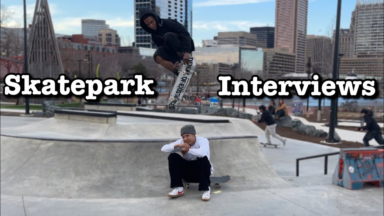 Interviews at Rashfield Skatepark