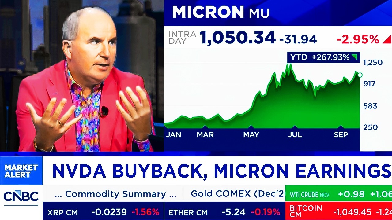 CNBC & Fox On NVIDIA Stock, Micron Stock, Micron Earnings, NVIDIA Buyback - NVDA Update