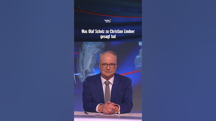Was Olaf Scholz zu Christian Lindner gesagt hat | heute-show #shorts
