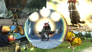 Monster Hunter Generations Ultimate All Palico Support Moves