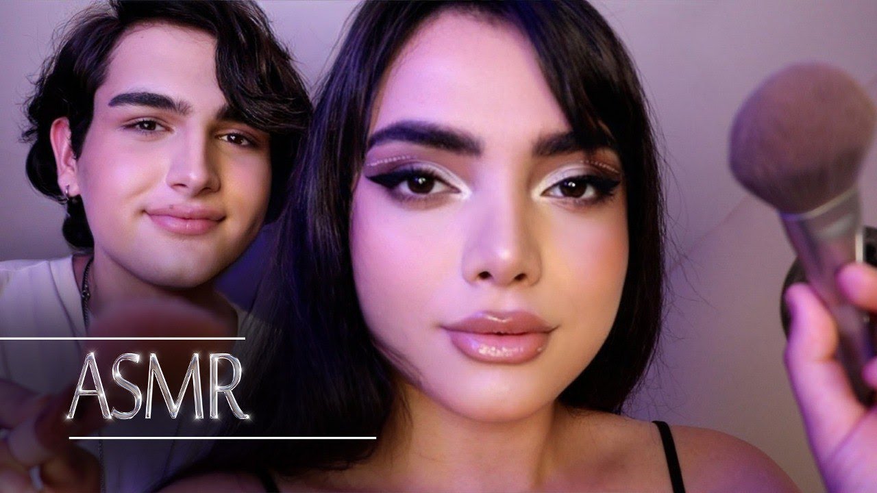 آموزش میکاپ l رول پلی  asmr farsi l persian asmr l