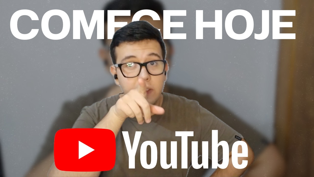 Seu canal do YouTube não precisa ser perfeito ! APENAS COMECE