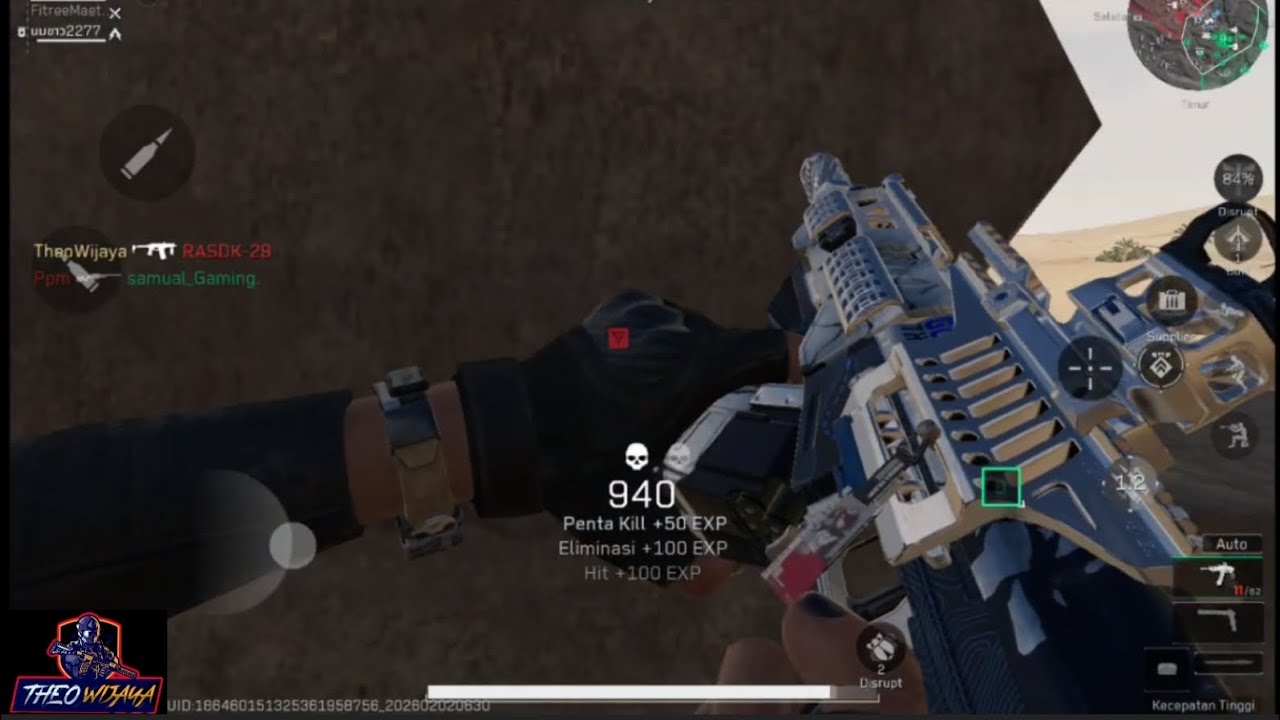 Defense di Monument - SR-3M & SMG-45 GARENA DELTA FORCE 