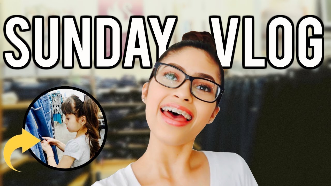 SUNDAY VLOG!! Shopping, cleaning, homework, and more!