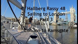 Sailing to London 2018 (part 3) | Leaving the big city to Ramsgate by Sebastian Matthijsen 1,007 views 5 years ago 2 minutes, 19 seconds