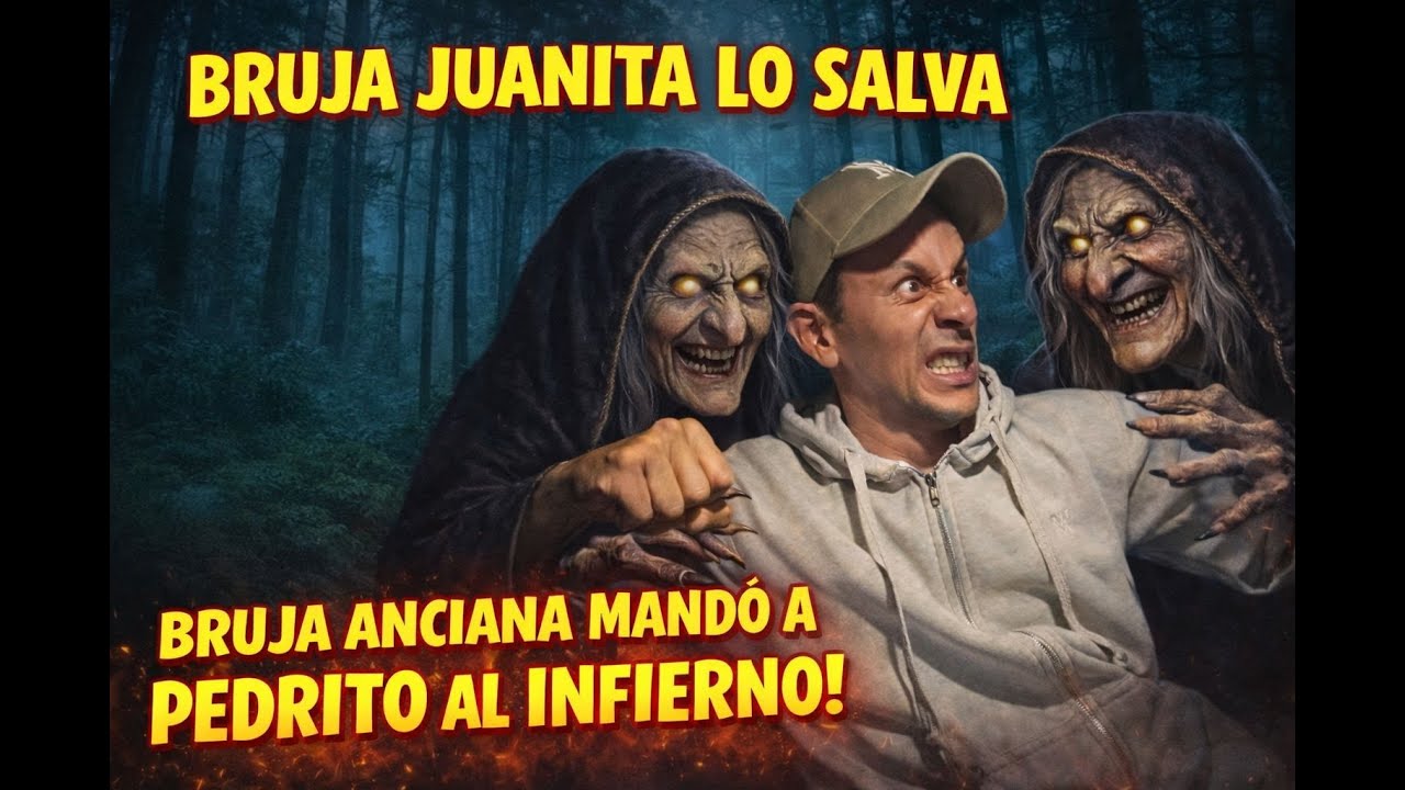 #BRUJA #ANCIANA MANDO A PEDRITO AL #INFIERNO (LA BRUJA JUANITA LO SALVO)