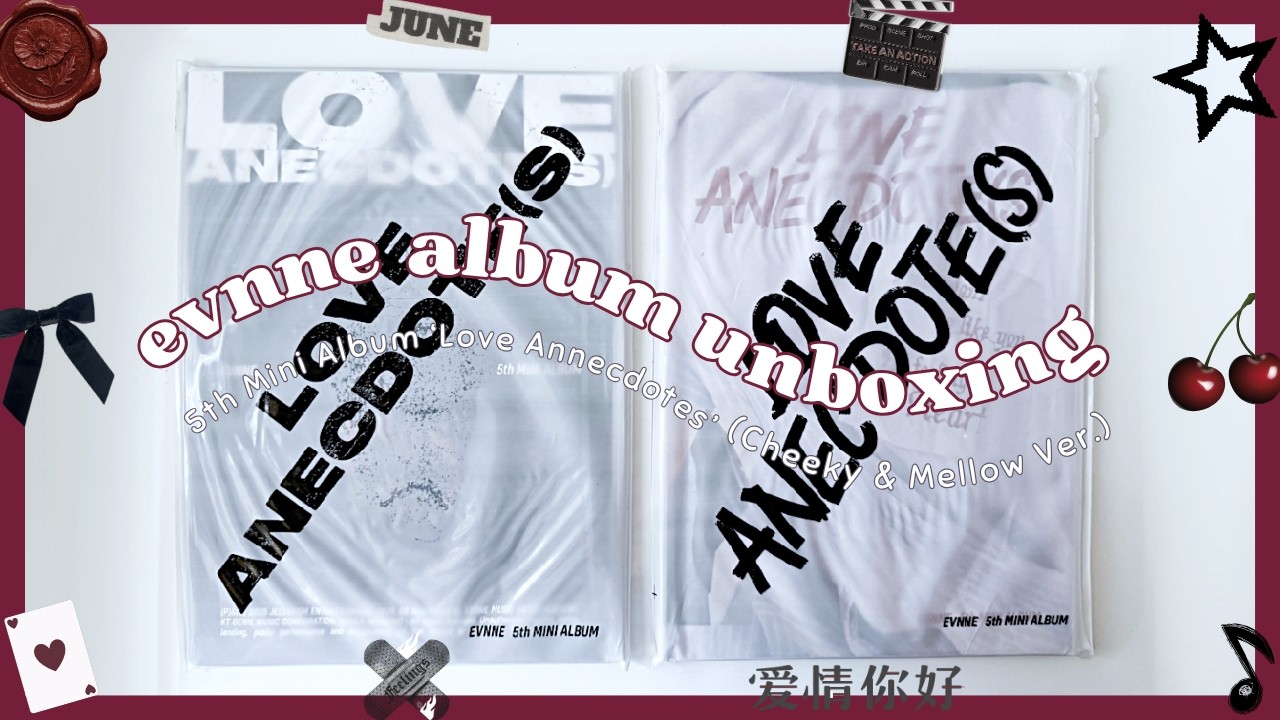 ALBUM UNBOXING] EVNNE 이븐 - 5th Mini Album 'LOVE ANECDOTE(S