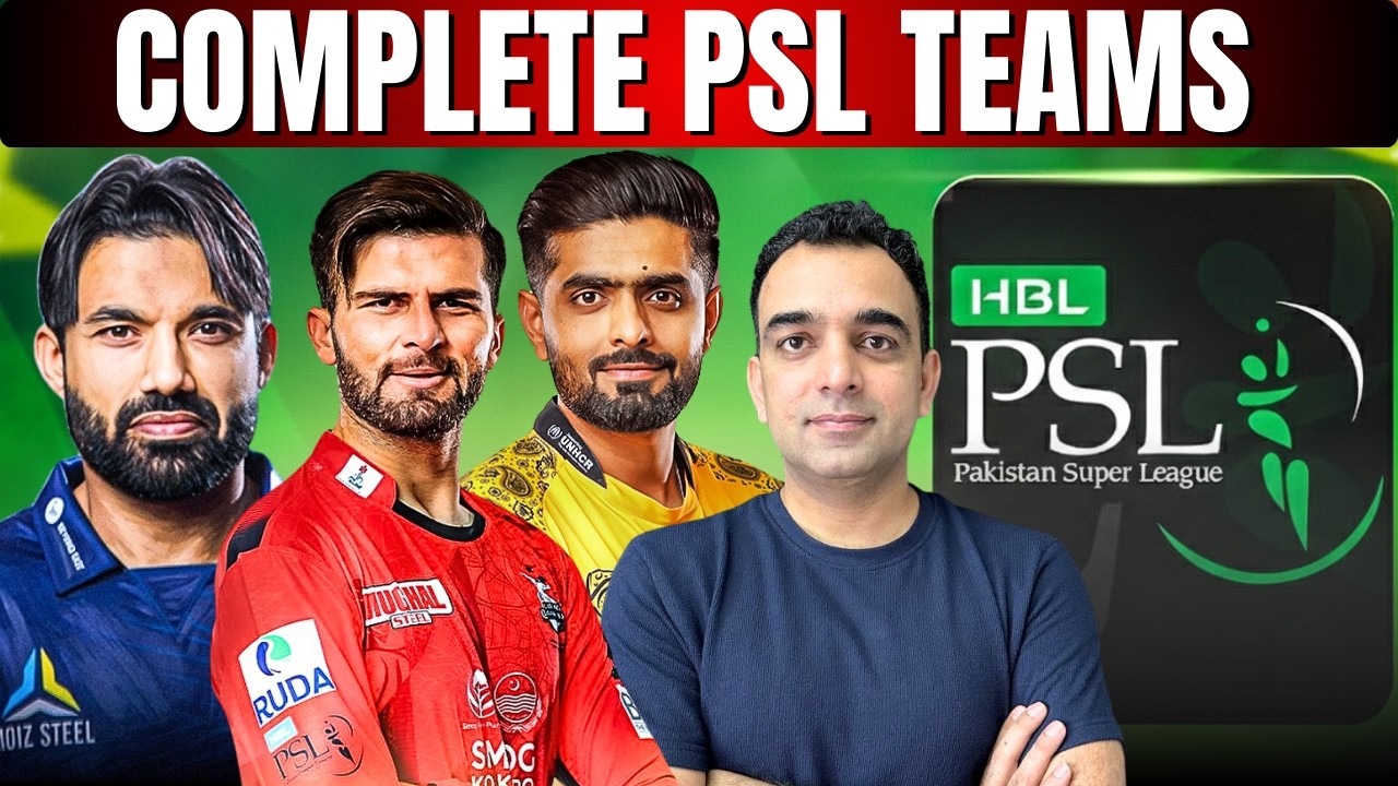 PSL Strongest and Weekest Team || Strengths and Surprises || 