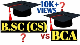 BCA VS B.SC COMPUTER SCIENCE IN TAMIL | COURSE,ELIGIBILITY,FEES,JOB,SALARY COMPARISON
