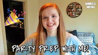 PARTY PREP WITH ME! | Cookies & Appetizers