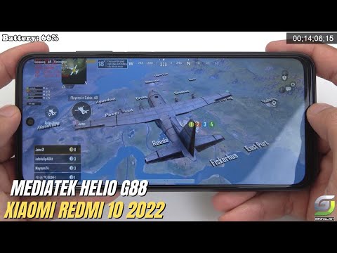 Xiaomi Redmi 10 2022 test game PUBG Mobile