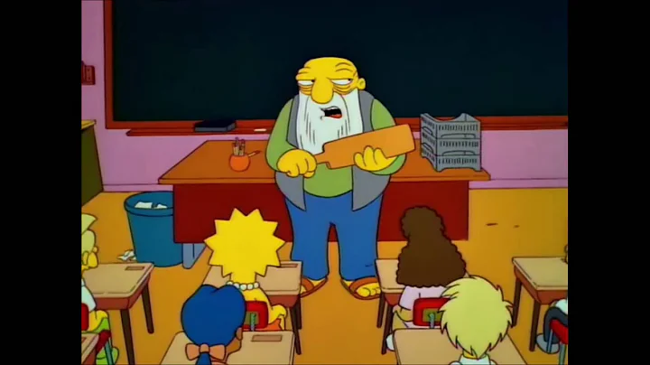 The Simpsons - Seymour Skinner vs Edna Krabappel