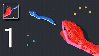 Snake Clash!.io - MAX LEVEL Gameplay! NEW GAME! #snakeclash screenshot 3