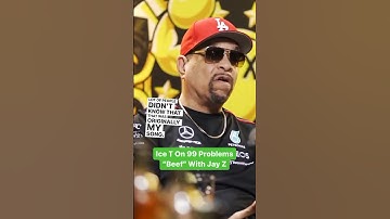 Ice T: 99 Problems Was Originally My Song