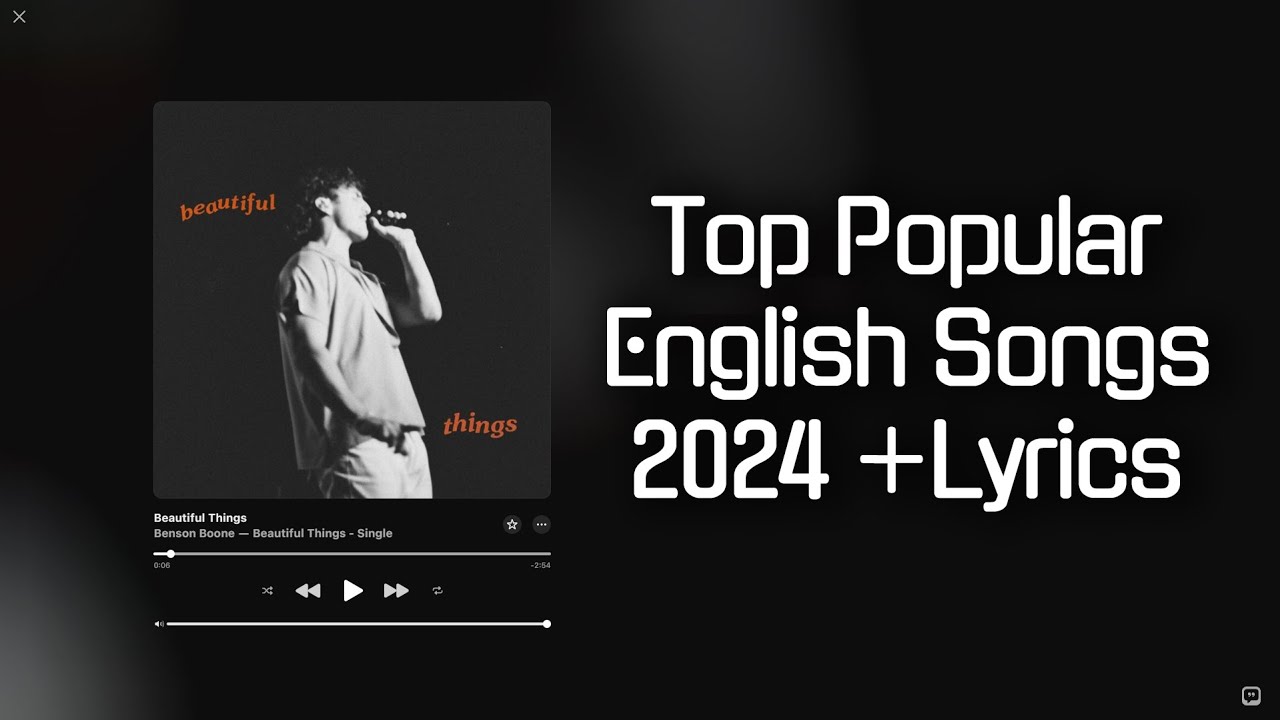 Top Popular English Songs 2024 Lyrics YouTube Top Popular English Songs 2024 Lyrics YouTube