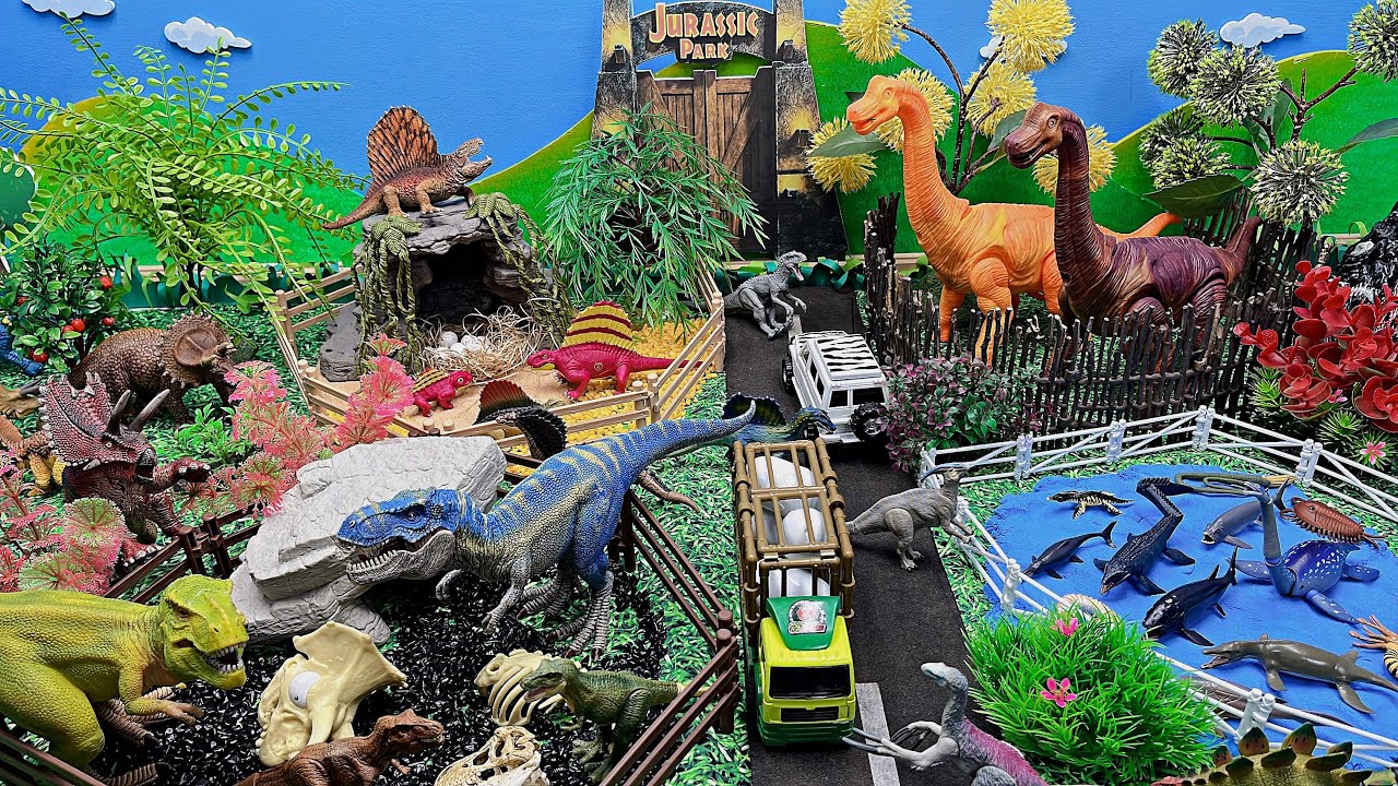 Парк Юрского периода своими руками с элементами 