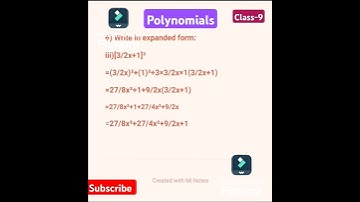 Ch-2 Polynomials|class-9|cbse/ ncert|ex-2.5(Q-6)#maths  #easy #polynomials #class9