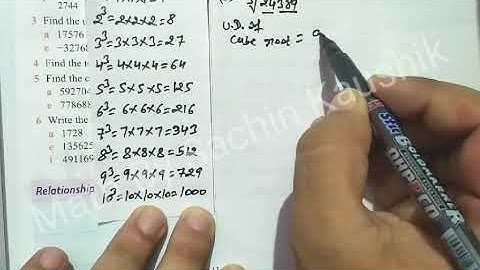 class 8 exercise 4C || Part 2 Q- 3,4,5,6 || oxford mathematics || cubes and cube roots