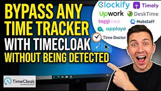 How TimeCloak stays undetectable on taskbar and task manager and bypass timetrackers screenshot 3
