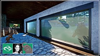 🐘 Grizzly Bear Habitat with Underwater Viewing Gallery in City Zoo | Planet Zoo Speed Build