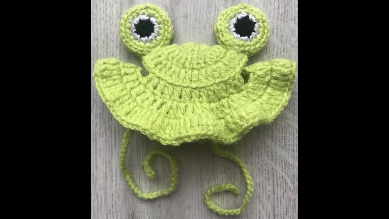 Kediler için Kurbağa Şapka Yapımı