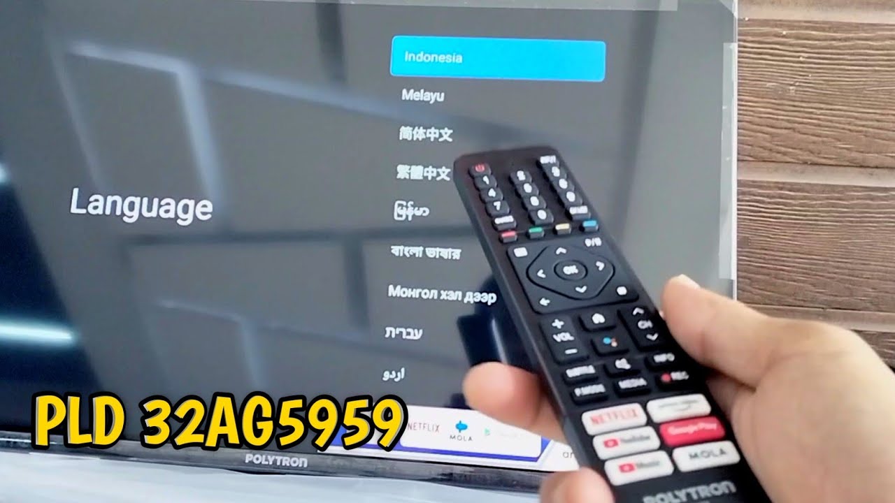 Polytron remote sale tv