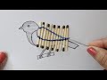 Amazing Hand Embroidery Bird 🐦 design idea.Super Hand Embroidery design idea: Kurti/Baby dress