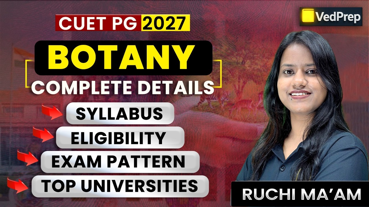 CUET PG Botany 2027 🌿🔥 | Syllabus, Eligibility, Pattern & Top ...
