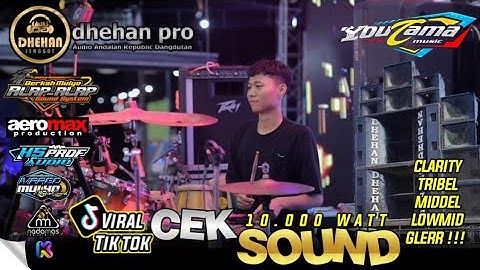 DRUM CAM CAK DANI - DHEHAN PRO AUDIO - ADUHAI - YOUCAMA