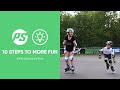 Learn to skate in 10 FUN steps - KIDS Inline skating