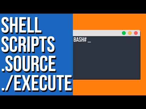 Video: Wat is source in bash-script?