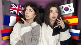 HOW DO WE SPEAK 6 LANGUAGES? POLYGLOT TWINS