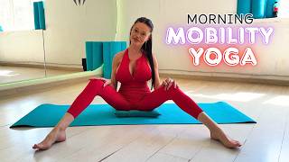 Morning Mobility Yoga USA | Deep Stretch, Core Strength & Full Body Flexibility Flow (4K)