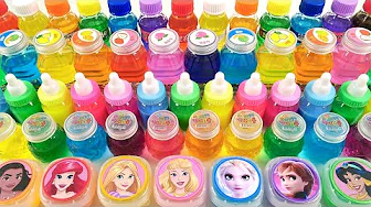 Satisfying Video l How to make Rainbow Slime into Mixing All Cosmetics Balls & Box Cutting ASMR #006