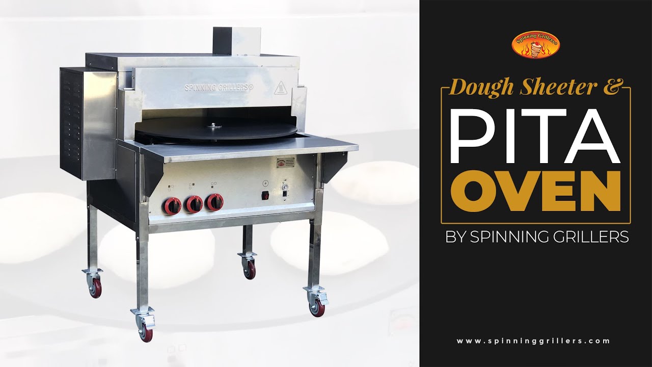 Dough Sheeter & Pita Oven Restaurant Equipment's by Spinning Grillers
